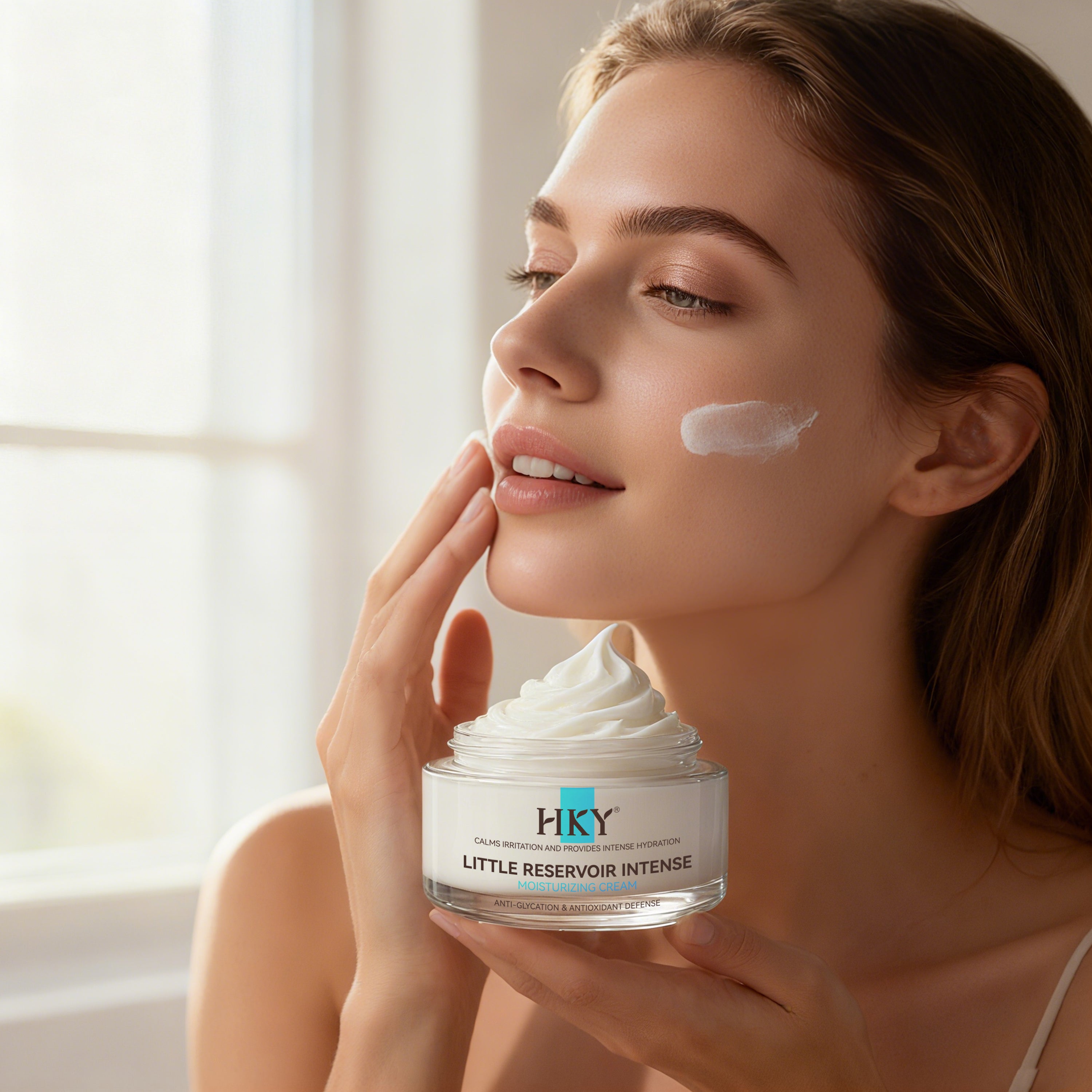 HKY Little Reservoir Water-Gel Moisturizer 50g | Glycerin + Panthenol Blend, Moisture-Lock Finish, No Pilling, Barrier Support