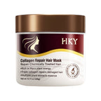 HKY Collagen Repair Hair Mask - Intensive Silk & Wheat Protein Treatment (400g)