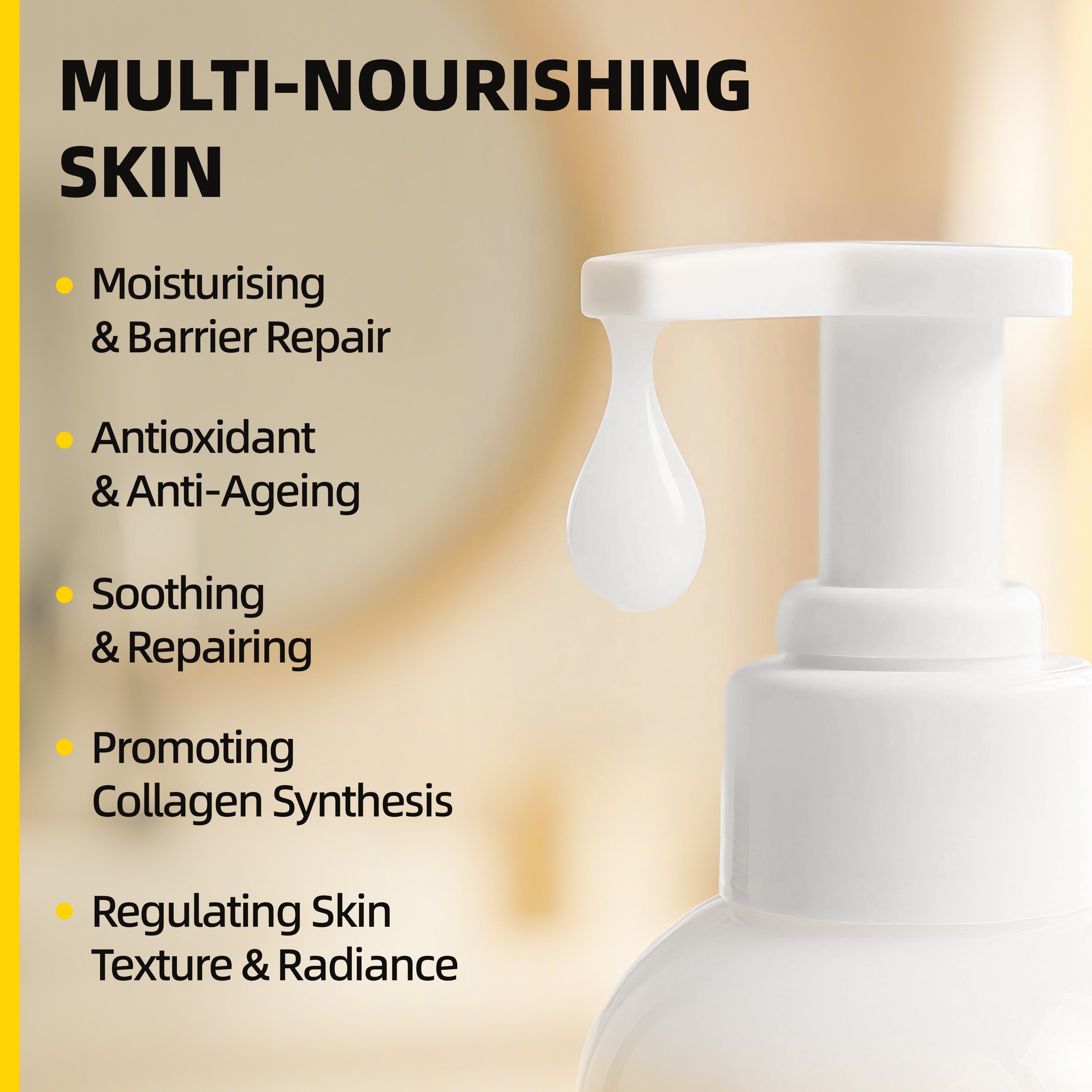 HKY Vitamin C Exfoliating Gel 300ml | Salicylic Acid + Hydrated Silica, Gentle Face & Body Peeling Gel, Helps Unclog Pores, Sensitive-Skin Friendly