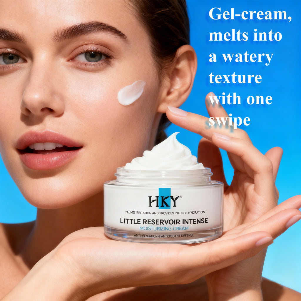 HKY Little Reservoir Water-Gel Moisturizer 50g | Glycerin + Panthenol Blend, Moisture-Lock Finish, No Pilling, Barrier Support