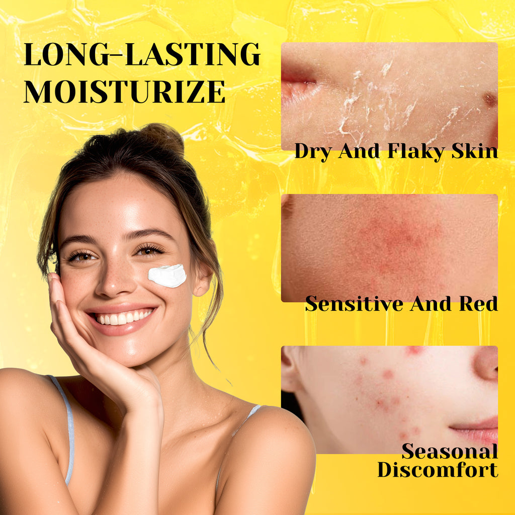 2Bmagic Beef Tallow Face Cream - Nourishing Face Cream, Moisturizer, Body Lotion, Skin Care and Lip Balm Hydrating Moisturizer 3.5oz Moisturizing Oil Organic Honey