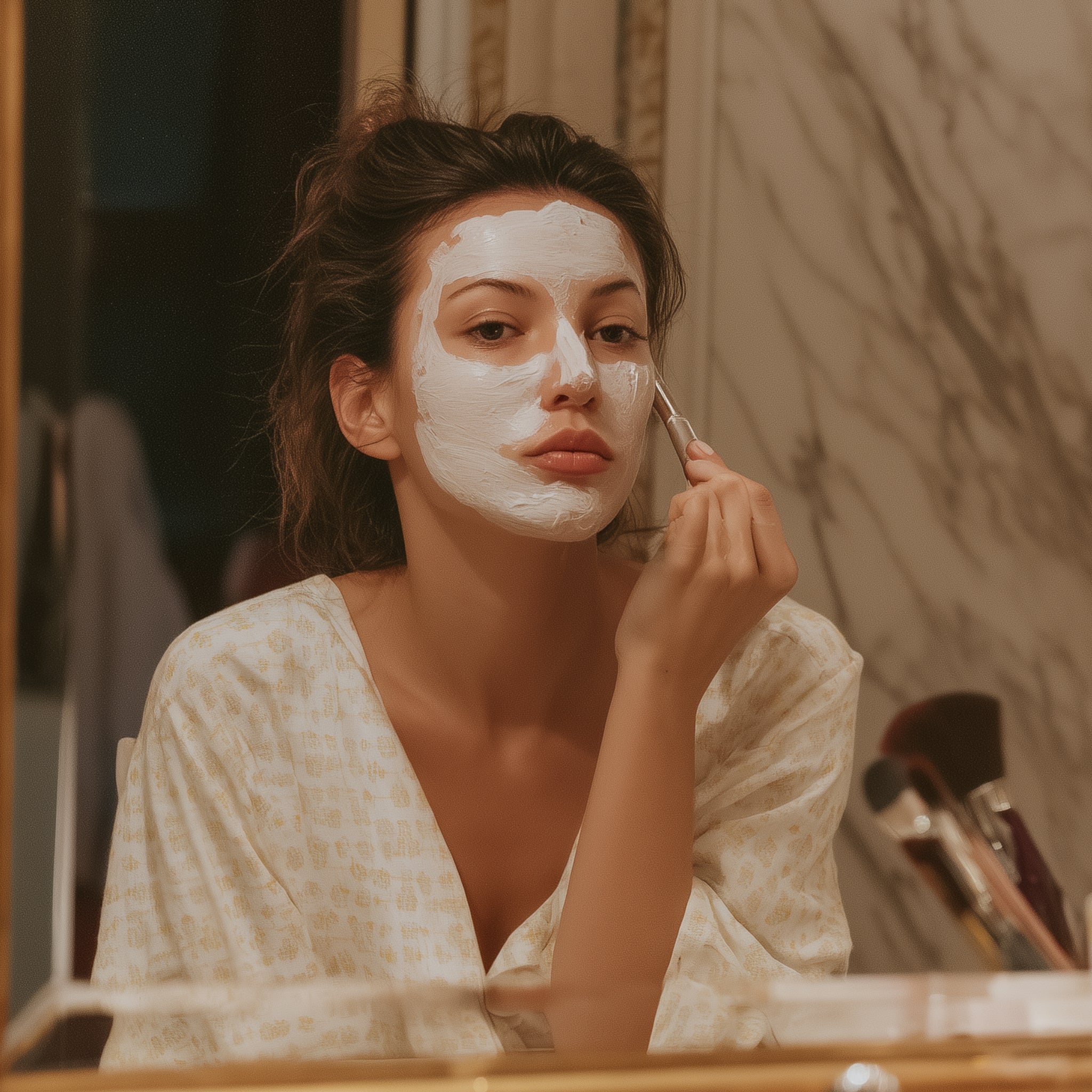 HKY Instant Soothing Facial Mask - Emergency Relief with Bisabolol & Zinc PCA