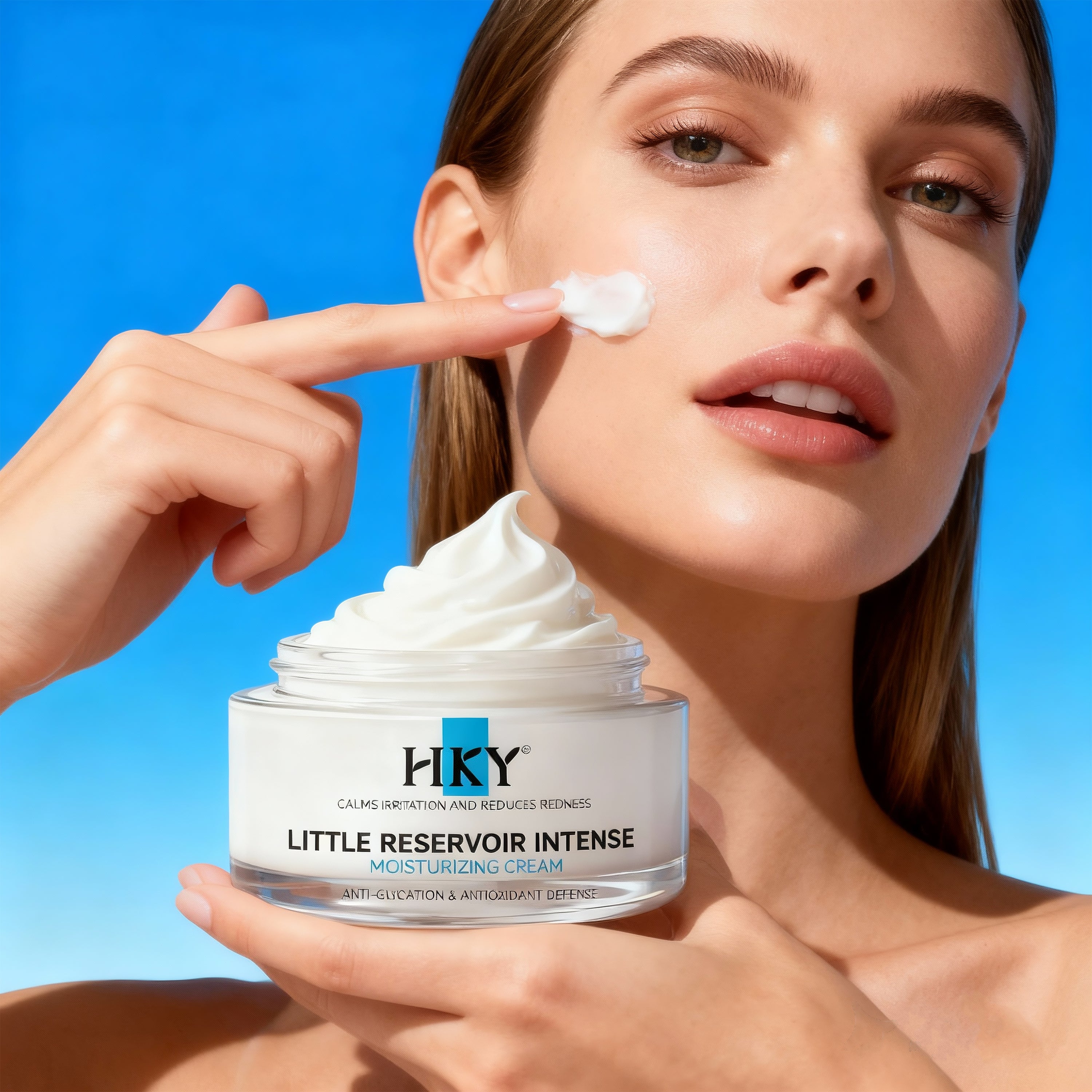 HKY Little Reservoir Water-Gel Moisturizer 50g | Glycerin + Panthenol Blend, Moisture-Lock Finish, No Pilling, Barrier Support
