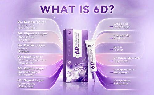 HKY 6D Recombinant Collagen Peel-Off Mask - Lifting & Firming with Sea Fennel