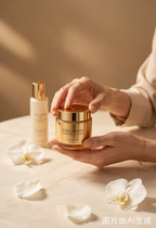 Elegant Korean skincare routine premium ritual